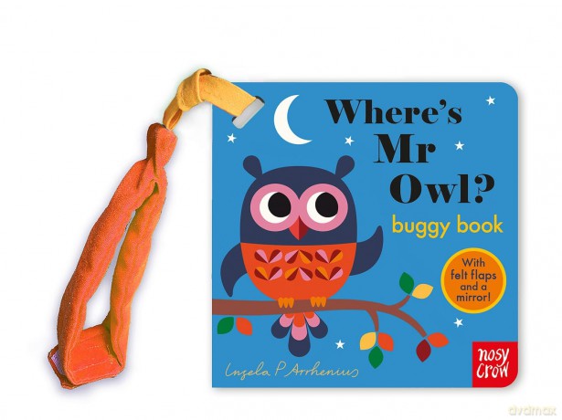 Felt Flaps Owl Buggy Book [KSIĄŻKA]