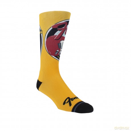 Fender Butterscotch Blonde Socks (One Size) - Dye Sublimation