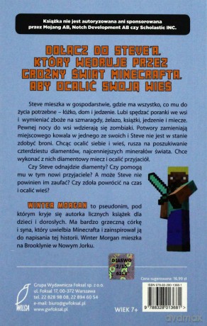 Wyprawa Po Diamentowy Miecz Minecraft - Winter Morgan [KSIĄŻKA]