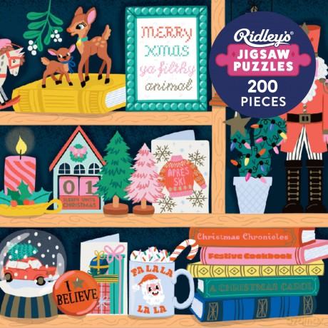 Festive Curiosities 200Piece Jigsaw Puzzle [KSIĄŻKA]
