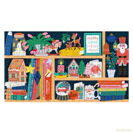 Festive Curiosities 200Piece Jigsaw Puzzle [KSIĄŻKA]