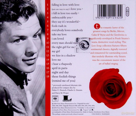 Frank Sinatra: Love Songs [CD]