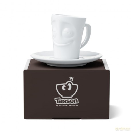 FIFTYEIGHT Espresso Mug mit Henkel 80ml