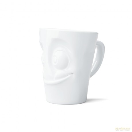 FIFTYEIGHT Henkelbecher 350ml - Lecker w