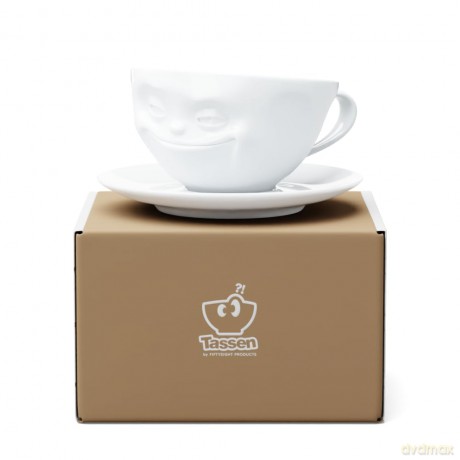 FIFTYEIGHT Kaffeetasse 200ml - Grinsend