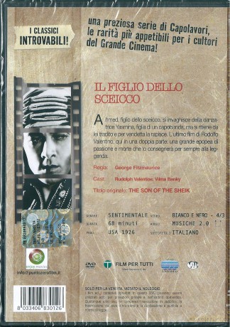 Figlio Dello Sceicco (Il) (1926) [DVD]