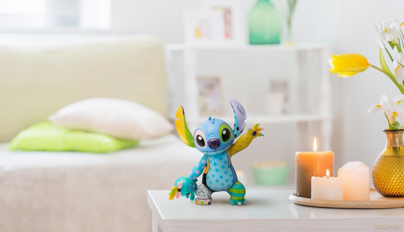 Figurine Stitch Et Scrump -20.3 Cm
