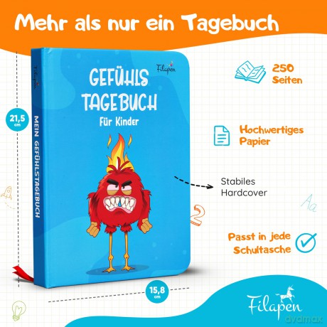Filapen Gefźhlstagebuch fźr Kinder BlauP10SpielwarenDIVERSE530226986426.99130.05.20260571234 4744