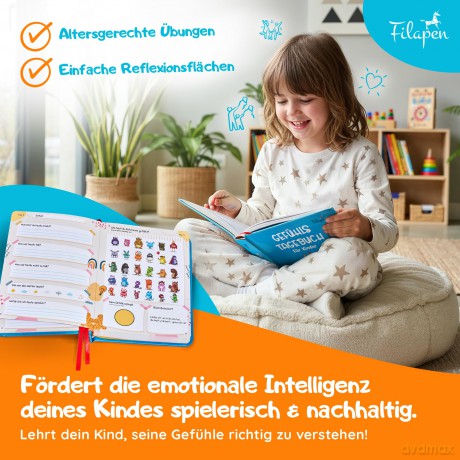 Filapen Gefźhlstagebuch fźr Kinder BlauP10SpielwarenDIVERSE530226986426.99130.05.20260571234 4744