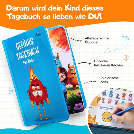 Filapen Gefźhlstagebuch fźr Kinder BlauP10SpielwarenDIVERSE530226986426.99130.05.20260571234 4744
