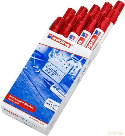 Filzschr.Edding 3300 rot 10St