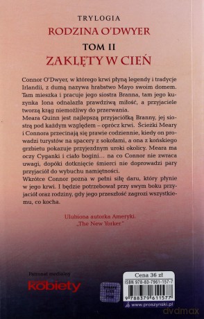 Zaklęty w cień - Nora Roberts [KSIĄŻKA]