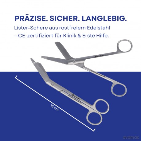 First Aid Only: FIRST AID ONLY Erste-Hilfe-Schere silber
