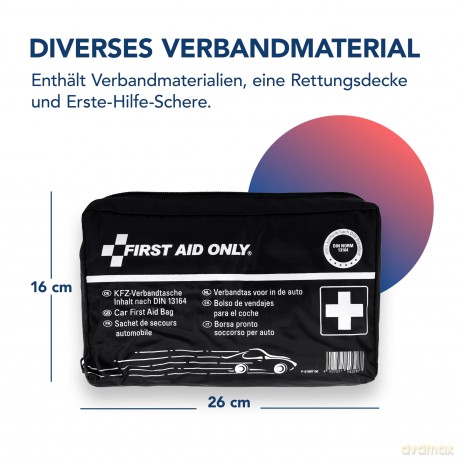 FIRST AID ONLY Erste-Hilfe-Tasche DIN 13