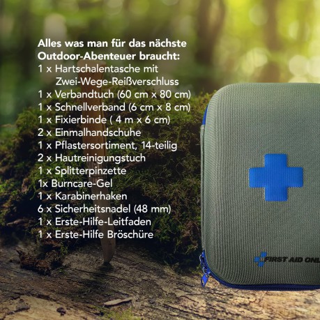 FIRST AID ONLY Erste-Hilfe-Tasche Hardca