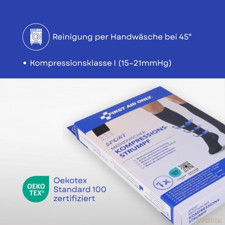 First Aid Only: FIRST AID ONLY Kompressionsstrźmpfe, ges