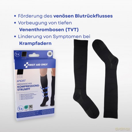 First Aid Only: FIRST AID ONLY Kompressionsstrźmpfe, ges