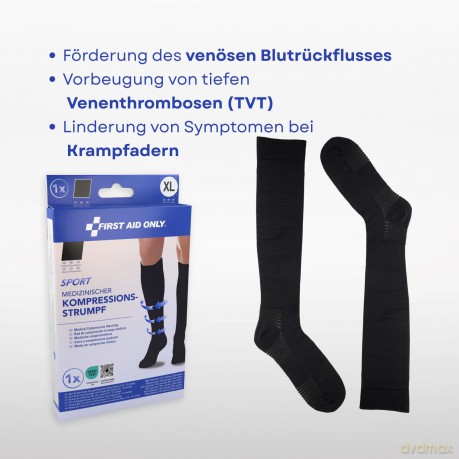 First Aid Only: FIRST AID ONLY Kompressionsstrźmpfe, ges