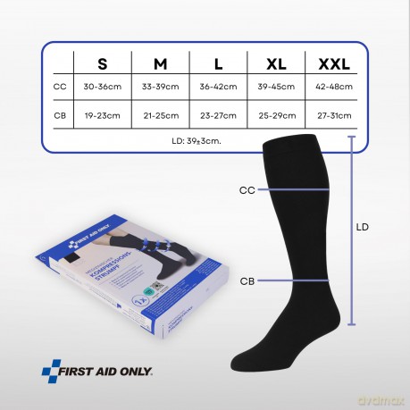 First Aid Only: FIRST AID ONLY Kompressionsstrźmpfe, ges