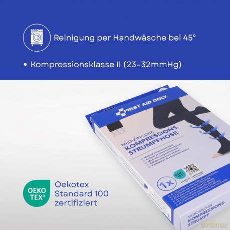 First Aid Only: FIRST AID ONLY Kompressionsstrumpfhose,