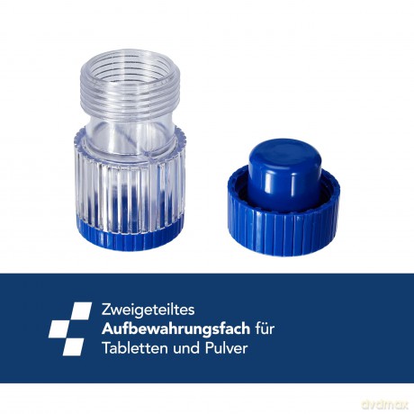 FIRST AID ONLY Tablettenmśrser blau, tra