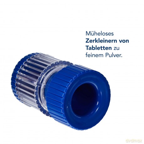 FIRST AID ONLY Tablettenmśrser blau, tra