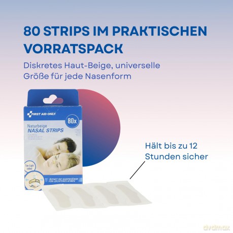 FIRST AID ONLY Nasenpflaster Schnarchen
