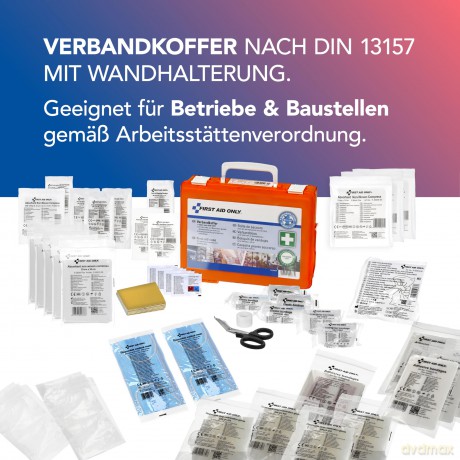 FIRST AID ONLY Verbandskasten DIN 13157