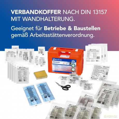 FIRST AID ONLY Verbandskasten DIN 13157