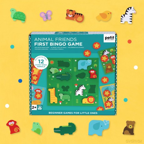 First Bingo Game Animal Friends [KSIĄŻKA]
