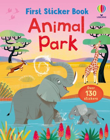First Sticker Book Animal Park [KSIĄŻKA]