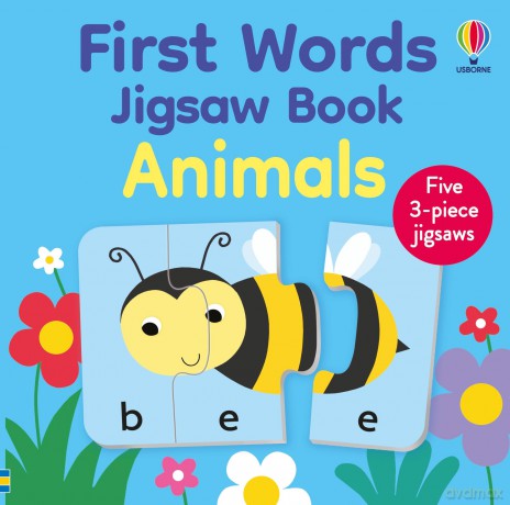 First Words Jigsaw Book Anima [KSIĄŻKA]