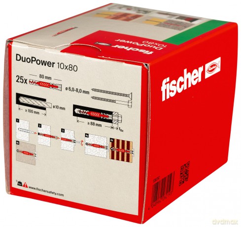 Fischer: fischer DuoPower 10x80 2K Universaldźbel