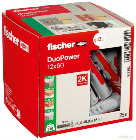 Fischer: fischer DuoPower 12x60 2K Universaldźbel
