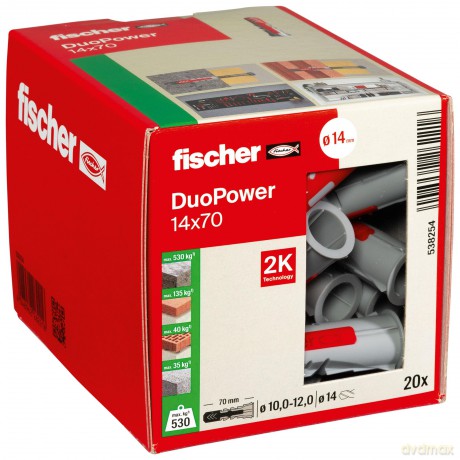 Fischer: fischer DuoPower 14x70 2K Universaldźbel