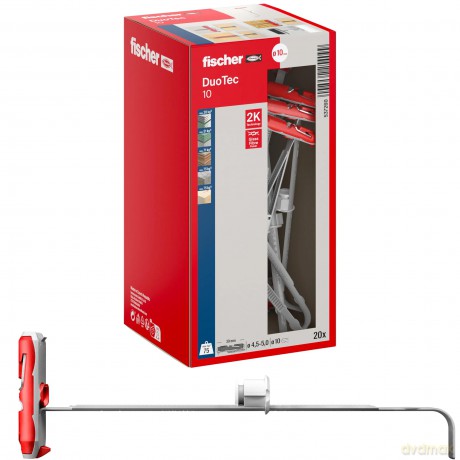 Fischer: fischer DuoTec 10 S PH 2K Dźbel mit Schr