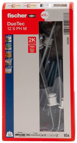 Fischer: fischer DuoTec 12 S PH M 2K Dźbel mit Sc