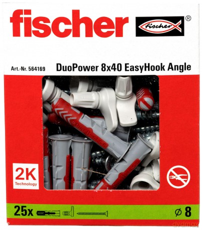 Fischer: fischer EasyHook Angle - DuoPower 8x40 2