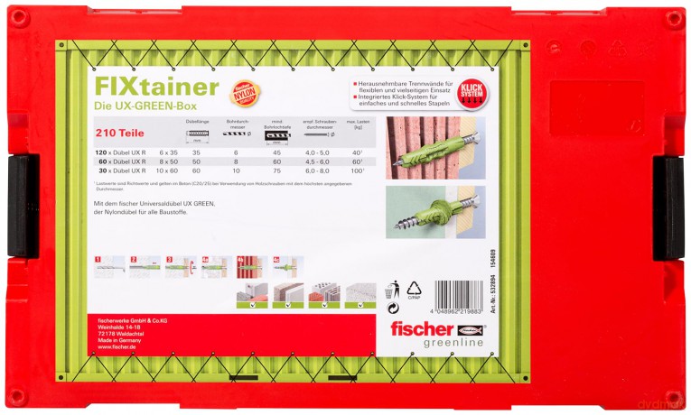 Fischer: fischer FixTainer - UX-Green-Box Univers