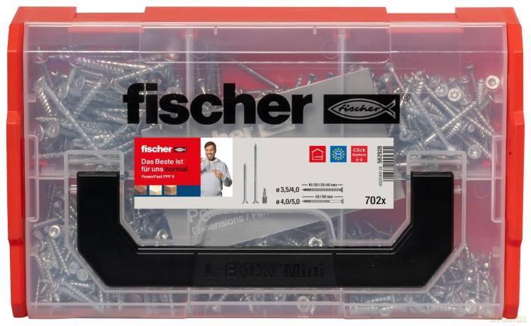 Fischer: fischer Holzbauschrauben-Sortiment FixTa