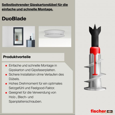Fischer: fischer Meister-Box - DuoBlade Dźbel- un