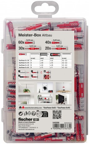 Fischer: fischer Meister-Box - DuoPower kurz/lang