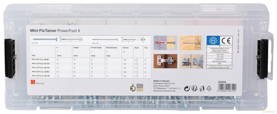 Fischer: fischer Mini FixTainer PowerFast II - BC