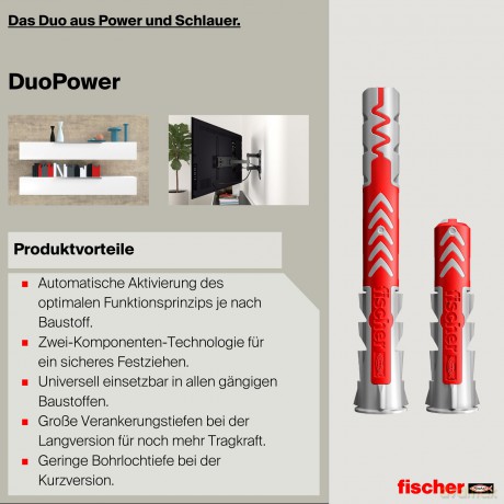 Fischer: fischer Profi-Box - DuoPower 2K Dźbel- u