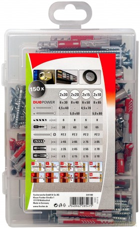 Fischer: fischer Profi-Box - DuoPower 2K Dźbel- u
