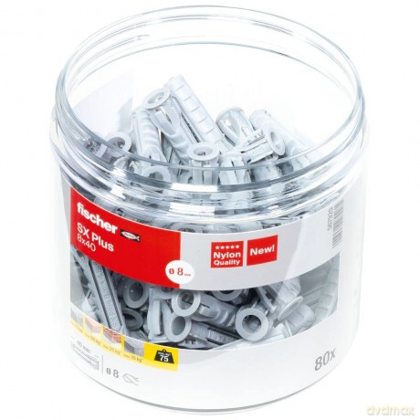 Fischer: fischer SX Plus Spreizdźbel 80 Stźck