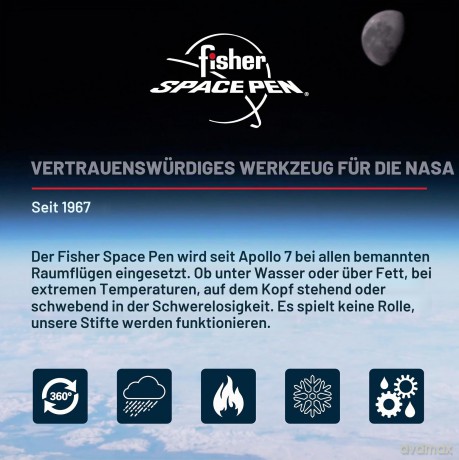 Fisher Space Penâž: fisher SPACE PEN Kugelschreibermine F b