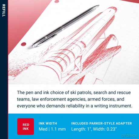 Fisher Space Penâž: fisher SPACE PEN Kugelschreibermine M r