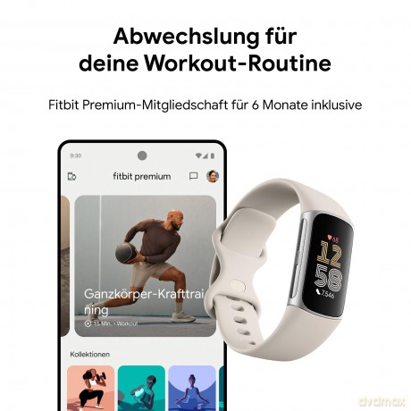 Fitbit Charge 6 weiss