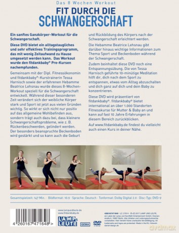Fitdankbaby: Fit Durch Die Schwangerscha [DVD]